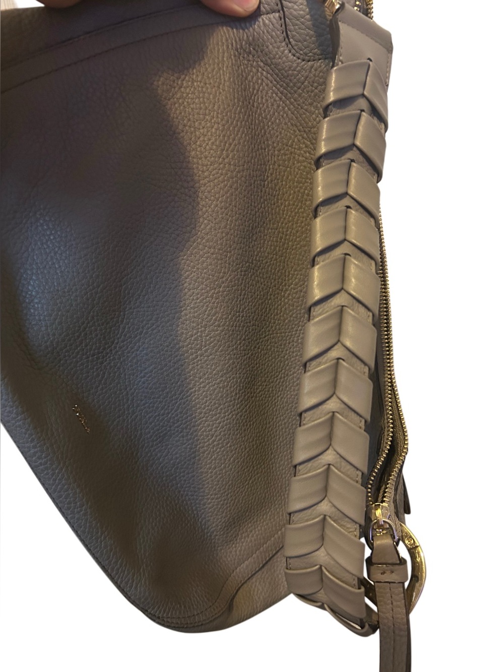 Furla Gray Leather Hobo Bag - Picture 6 of 6